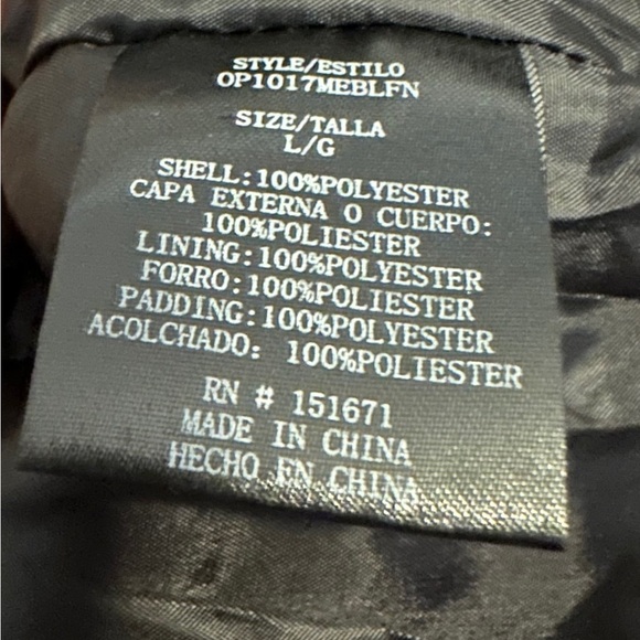 NWOT Fashion Nova Cropped Puff Jacket - Picture 5 of 5